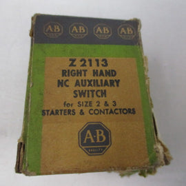 Allen Bradley via TCS Z2113 NSNP Z 2113