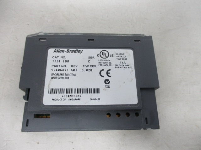 Allen Bradley via TCS 1734IB8 Ser. C NSNP