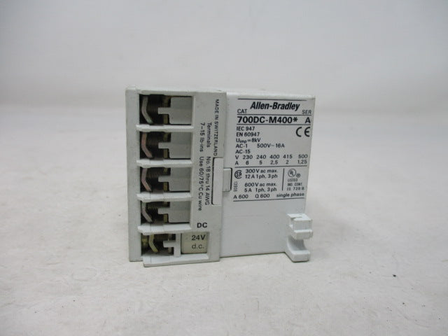 Allen Bradley via TCS 700DCM40024 Ser. A NSNP 700 DCM40024