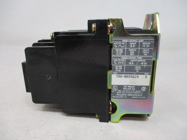 Allen Bradley via TCS 700N600A24 Ser. C NSNP 700 N600A24