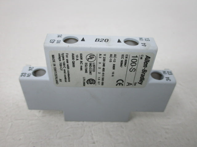 Allen Bradley via TCS 100SB20 Ser. A NSNP 100 SB20