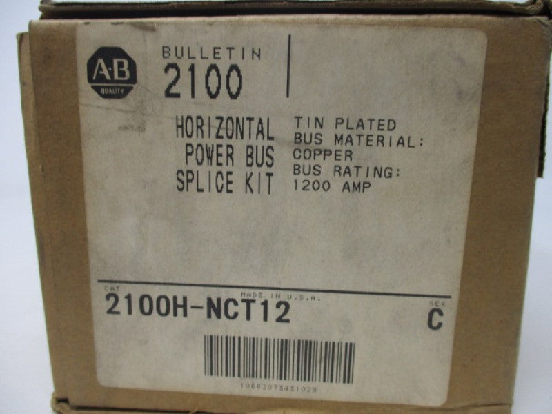 Allen Bradley via TCS 2100HNCT12 Ser. C NSFP (BR/WH) 2100H NCT12