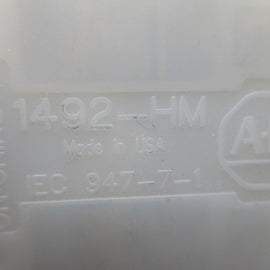 Allen Bradley via TCS 1492HM NSNP 1492 HM