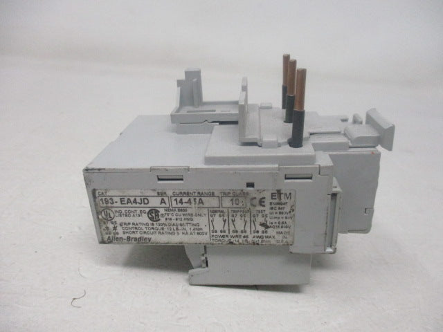Allen Bradley via TCS 193EA4JD Ser. A NSNP 193 EA4JD