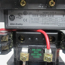 Allen Bradley via TCS 509COAA2J Ser. B NSNP 509 COA A2J