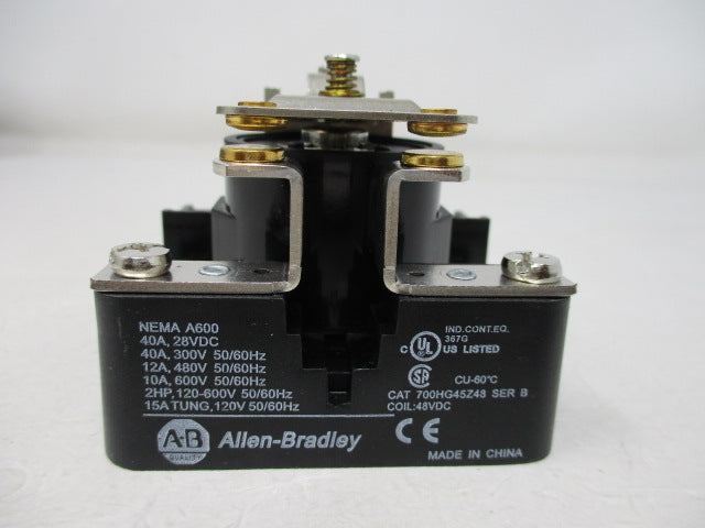 Allen Bradley via TCS 700HG45Z48 Ser. B NSNP 700 HG45Z48