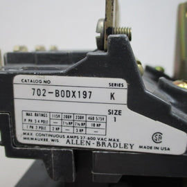 Allen Bradley via TCS 702BODX197 Ser. K NSNP 702 BOD X197