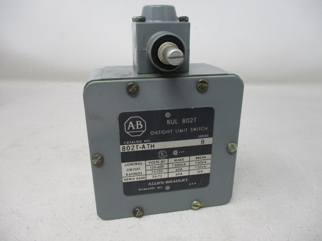 Allen Bradley via TCS 802TATH Ser. A NSNP 802T ATH