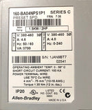 Allen Bradley via TCS 160BA04NPS1P1 Ser.C NSFP (BR/WH) 160 BA04NPS1P1