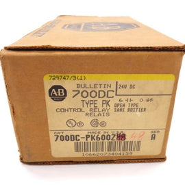 Allen Bradley via TCS 700DCPK600Z48 Ser. A NSFP (BR/WH) 700DC PK600Z48