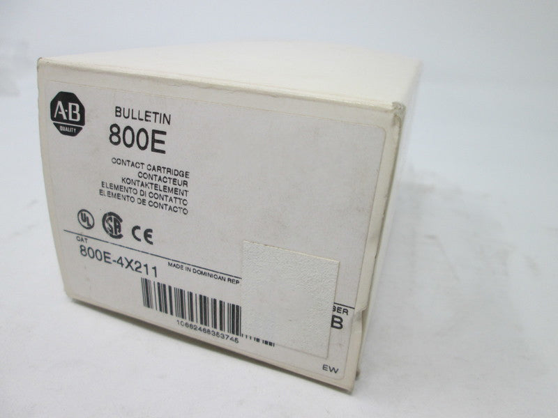 Allen Bradley via TCS 800E4X211 Ser. B NSFP (WH) 800E 4X211