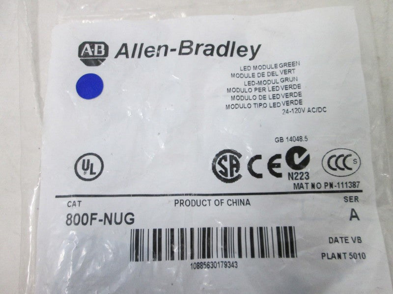 Allen Bradley via TCS 800FNUG Ser. A NSFP 800F NUG