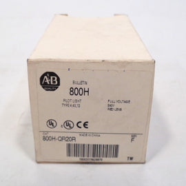 Allen Bradley via TCS 800HQR20R Ser. F NSFP (BK/YL) 800H QR20R