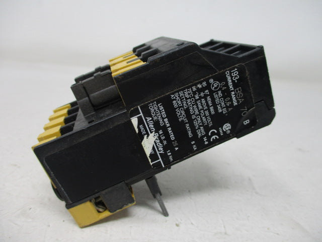 Allen Bradley via TCS 193BSA70 Ser. B NSNP 193 BSA 70