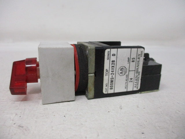 Allen Bradley via TCS 800MS24HX2B Ser. D NSNP 800MS 24HX2B