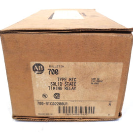Allen Bradley via TCS 700RTC02200U1 Ser. A NSFP (BR/WH) 700 RTC02200U1