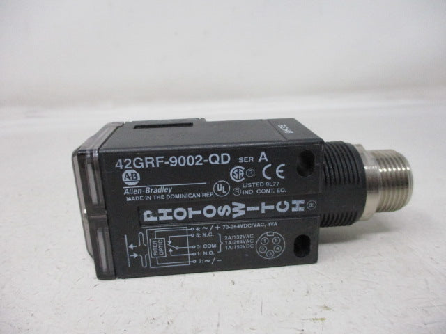 Allen Bradley via TCS 42GRF9002QD Ser. A NSNP 42GRF 9002 QD
