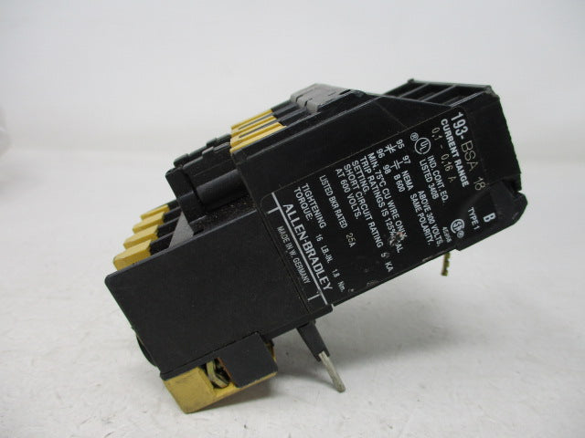 Allen Bradley via TCS 193BSA18 Ser. B NSNP 193 BSA 18