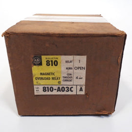 Allen Bradley via TCS 810A03C Ser. A NSFP (BR/YL) 810 A03C
