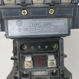 Allen Bradley via TCS 500FLCOD93 Ser. B NSNP  500FL COD 93