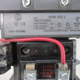 Allen Bradley via TCS 500COD930 Ser. B NSNP 500 COD 930