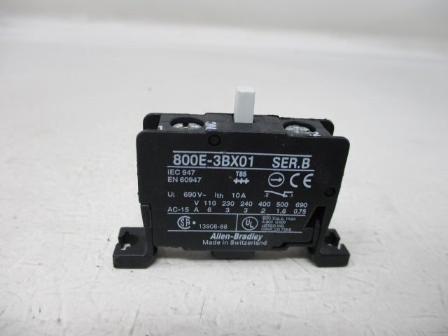 Allen Bradley via TCS 800E3BX01 Ser. B NSNP 800E 3BX01
