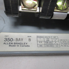 Allen Bradley via TCS 350BAV Ser. B NSNP 350 BAV