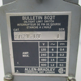 Allen Bradley via TCS 802THT Ser. 1 NSNP 802T HT