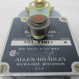 Allen Bradley via TCS 801ASN21 Ser. A NSNP 801 ASN21