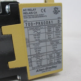 Allen Bradley via TCS 700PK600A1 Ser. D NSNP 700 PK600A1