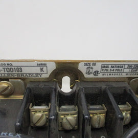 Allen Bradley via TCS 709TOD103 Ser. K NSNP  709 TOD 103