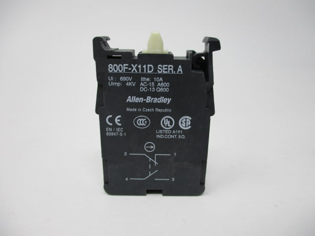 Allen Bradley via TCS 800FX11D Ser. A NSNP 800F X11D