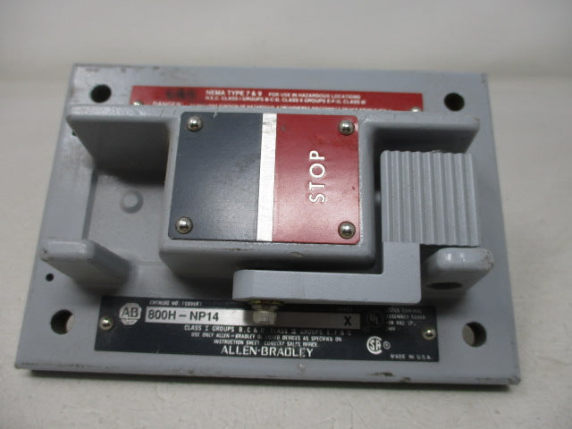 Allen Bradley via TCS 800HNP14 Ser. X NSNP 800H NP14