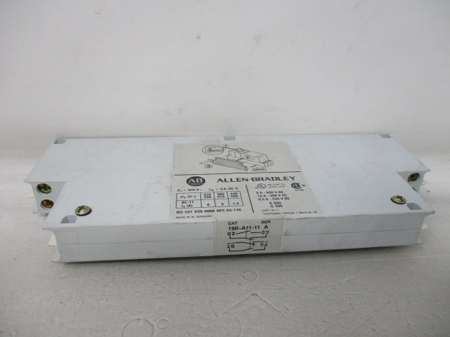 Allen Bradley via TCS 190A1111 Ser. A NSNP 190 A11 11