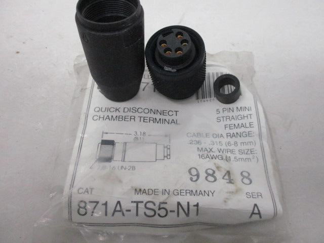 Allen Bradley via TCS 871ATS5N1 Ser. A NSNP 871A TS5N1