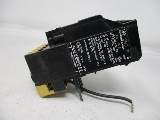 Allen Bradley via TCS 193BSC10 Ser. B NSNP 193 BSC10