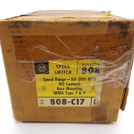 Allen Bradley via TCS 808C17 Ser. D NSFP (BR/YL) 808 C17