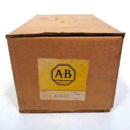 Allen Bradley via TCS 810A09AB Ser. A NSFP (BR/YL) 810 A09