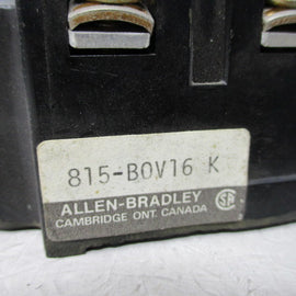 Allen Bradley via TCS 815BOV16 Ser. K NSNP  815 BOV16