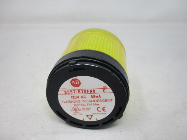 Allen Bradley via TCS 855TB10FN8 Ser. C NSNP 855T B10FN8