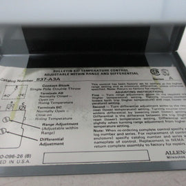 Allen Bradley via TCS 837A3A Ser. A NSNP 837 A3A