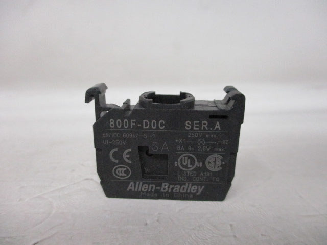 Allen Bradley via TCS 800FD0C Ser. A NSNP  800F D0C