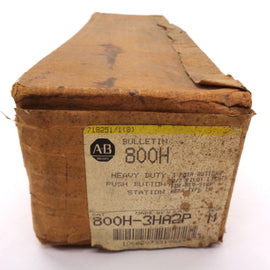 Allen Bradley via TCS 800H3HA2P Ser. 1 NSFP (BR/WH) 800H 3HA2P