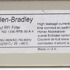 Allen Bradley via TCS 1336RFB30A4 Ser. A NSFP (BR/WH) 1336 RFB 30 A4
