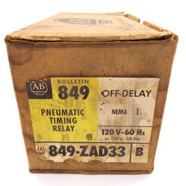 Allen Bradley via TCS 849ZAD33 Ser. B NSFP (BR/YL) 849 ZAD33