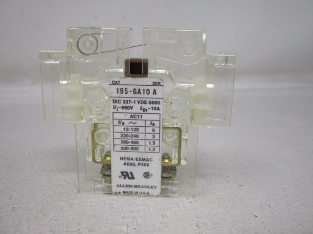 Allen Bradley via TCS 195GA01 Ser. A NSNP 195 GA01