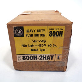 Allen Bradley via TCS 800H2HAY Ser. L NSFP (BR/YL) 800 H2HAY