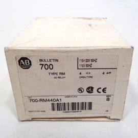 Allen Bradley via TCS 700RM440A1 Ser. B NSFP (WH) 700 RM440A1