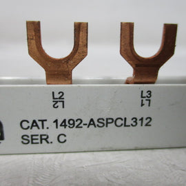 Allen Bradley via TCS 1492ASPCL312 Ser. C NSNP 1492 ASPCL312