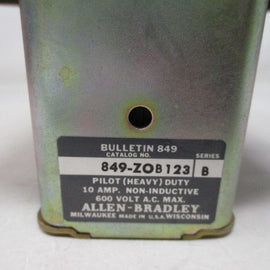 Allen Bradley via TCS 849ZOB123 Ser. B NSNP 849 ZOB123